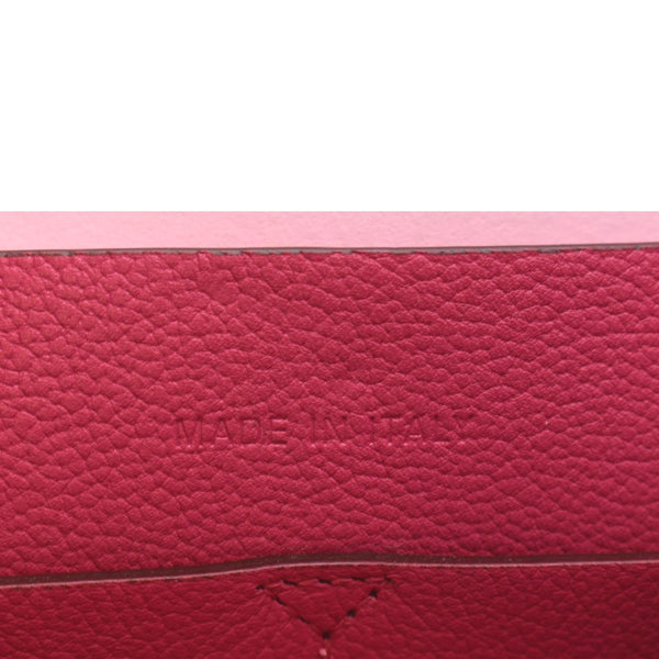 Christian Dior Open Bar Grained Leather Tote Bag Pink | DDH