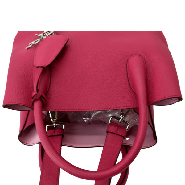 Christian Dior Open Bar Grained Leather Tote Bag Pink | DDH