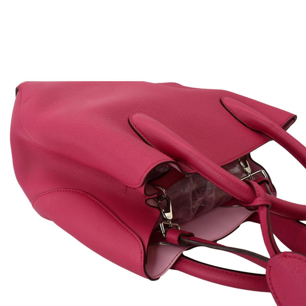 Christian Dior Open Bar Grained Leather Tote Bag Pink | DDH