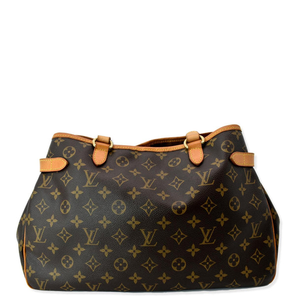 LOUIS VUITTON Batignolles Horizontal Monogram Canvas Shoulder Bag Brown