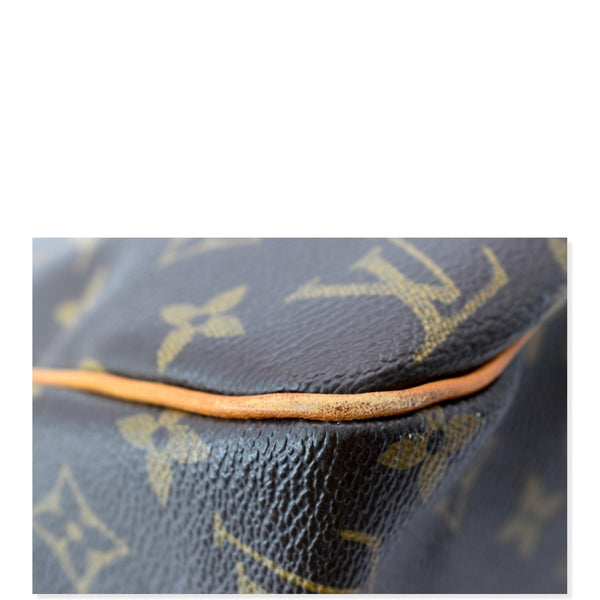 LOUIS VUITTON Batignolles Horizontal Monogram Canvas Shoulder Bag Brown