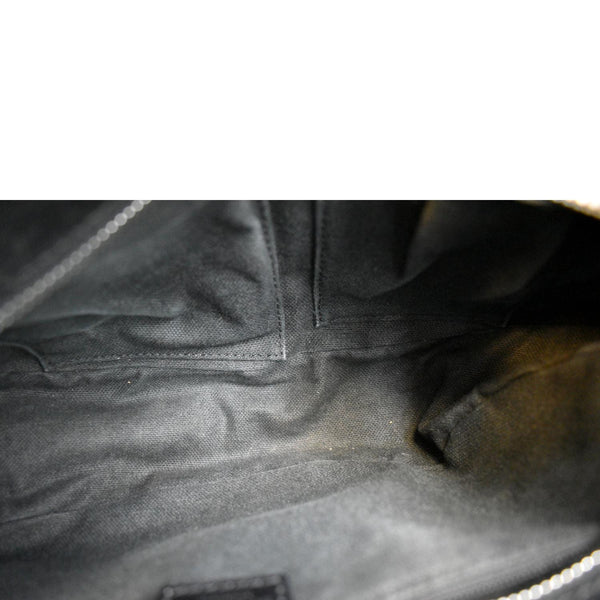 BURBERRY Buckle Small House Check Hobo Shoulder Bag Black