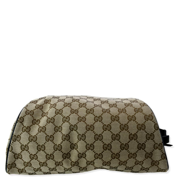 GUCCI GG Monogram Canvas Travel Backpack Bag Beige 449906