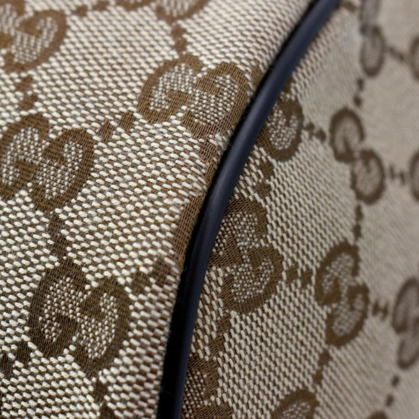 GUCCI GG Monogram Canvas Travel Backpack Bag Beige 449906