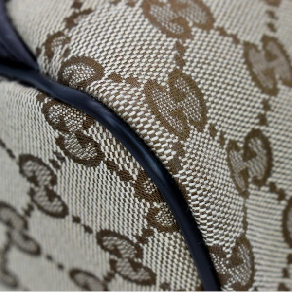 GUCCI GG Monogram Canvas Travel Backpack Bag Beige 449906