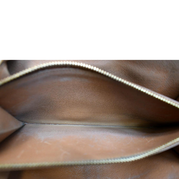 LOUIS VUITTON Sarah Monogram Canvas Wallet Brown