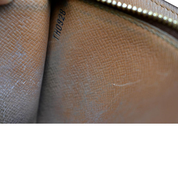 LOUIS VUITTON Sarah Monogram Canvas Wallet Brown