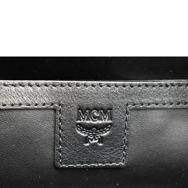 MCM Stark Classic Visetos Canvas Backpack Beige