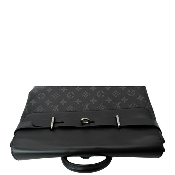 LOUIS VUITTON Steamer Monogram Eclipse Backpack Bag Black