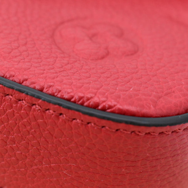 Louis Vuitton Pochette Felicie Monogram Empreinte Wallet Red