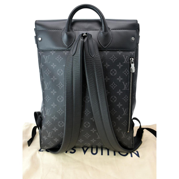 LOUIS VUITTON Steamer Monogram Eclipse Backpack Bag Black