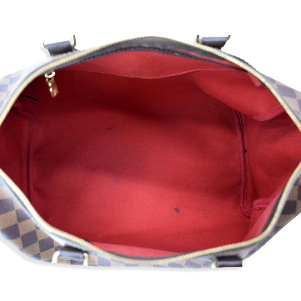 Louis Vuitton Speedy 35 Damier Ebene Satchel Bag Brown | DDH