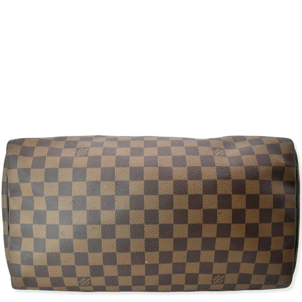 Louis Vuitton Speedy 35 Damier Ebene Satchel Bag Brown | DDH