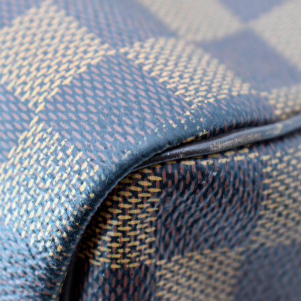 Louis Vuitton Speedy 35 Damier Ebene Satchel Bag Brown | DDH