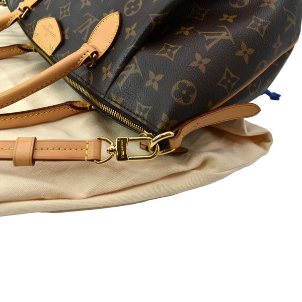 LOUIS VUITTON Turenne MM Monogram Canvas 2 Way Shoulder Bag Brown