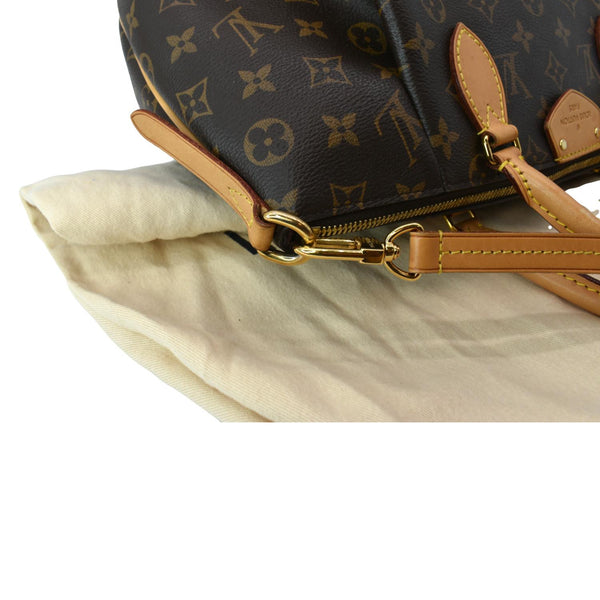 LOUIS VUITTON Turenne MM Monogram Canvas 2 Way Shoulder Bag Brown