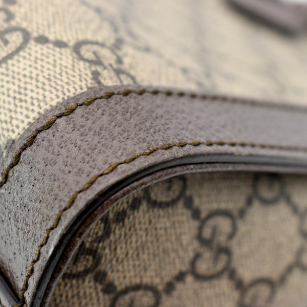 Gucci Ophidia Medium GG Supreme Tote Shoulder Bag Beige