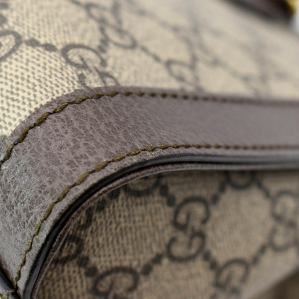 Gucci Ophidia Medium GG Supreme Tote Shoulder Bag Beige