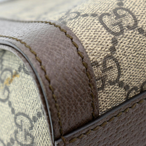 Gucci Ophidia Medium GG Supreme Tote Shoulder Bag Beige