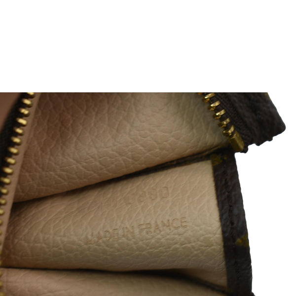 LOUIS VUITTON Toiletry 15 Monogram Canvas Cosmetics Pouch Brown