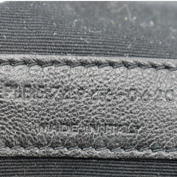 YVES SAINT LAURENT Medium Loulou Matelasse Leather Chain Shoulder Bag Black