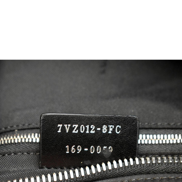 FENDI Monster Eyes Large Nylon Backpack Bag Black