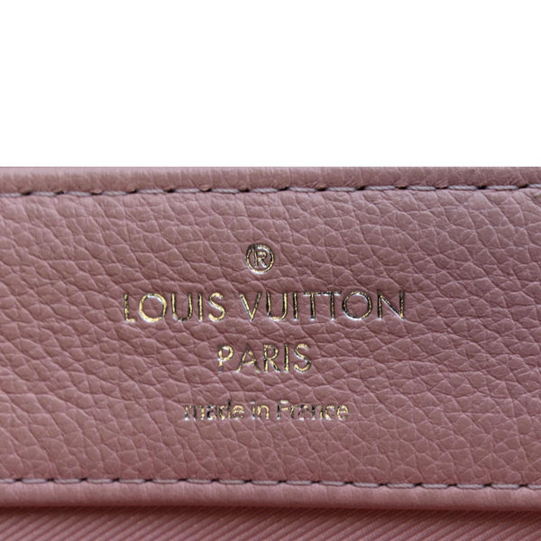 LOUIS VUITTON Lockme II Calfskin Leather Shoulder Bag Pink