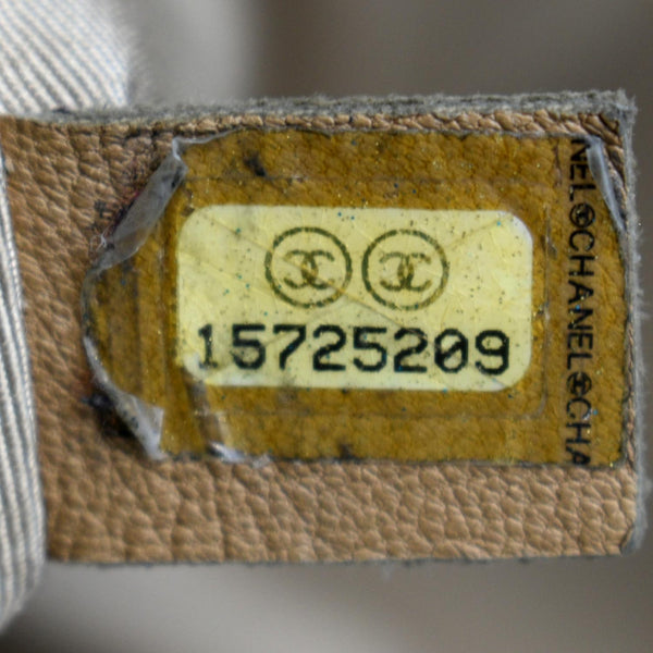 CHANEL Expandable Zip Around Caviar Quilted Tote Shoulder Bag Black