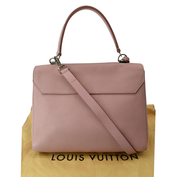 LOUIS VUITTON Lockme II Calfskin Leather Shoulder Bag Pink