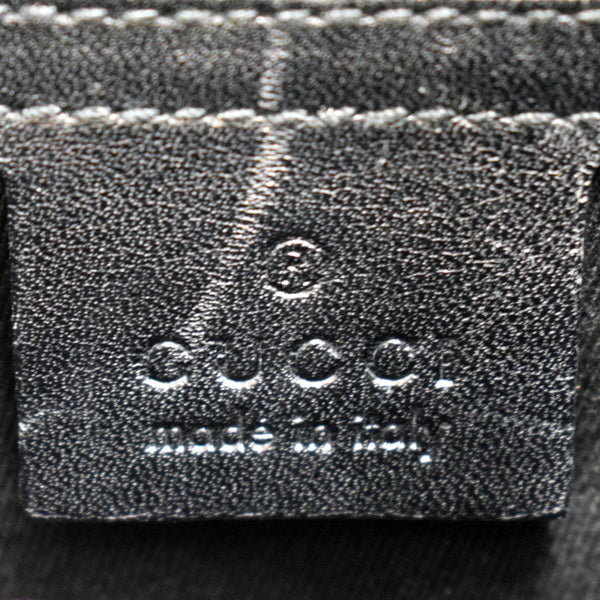 GUCCI GG Monogram Piston Tote Bag Black 110291