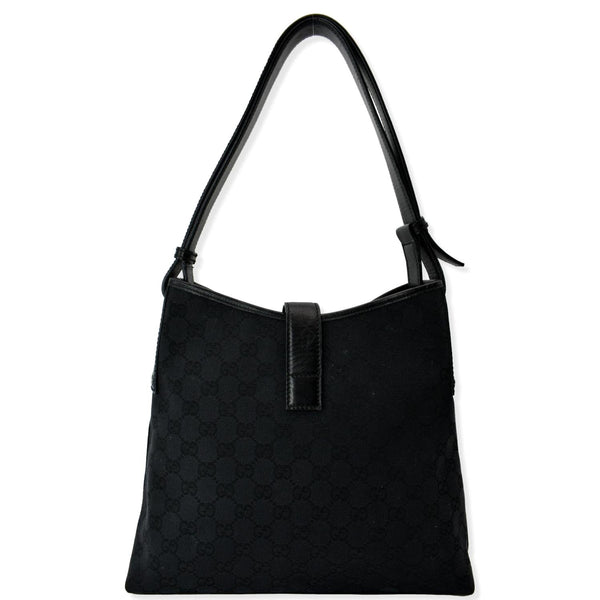 GUCCI GG Monogram Piston Tote Bag Black 110291