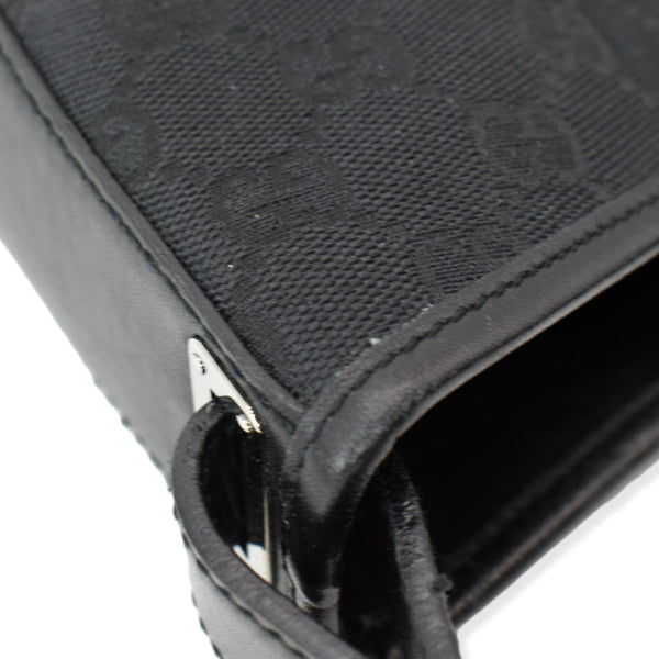 GUCCI GG Monogram Piston Tote Bag Black 110291