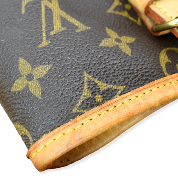 LOUIS VUITTON Bucket GM Monogram Canvas Shoulder Bag Brown