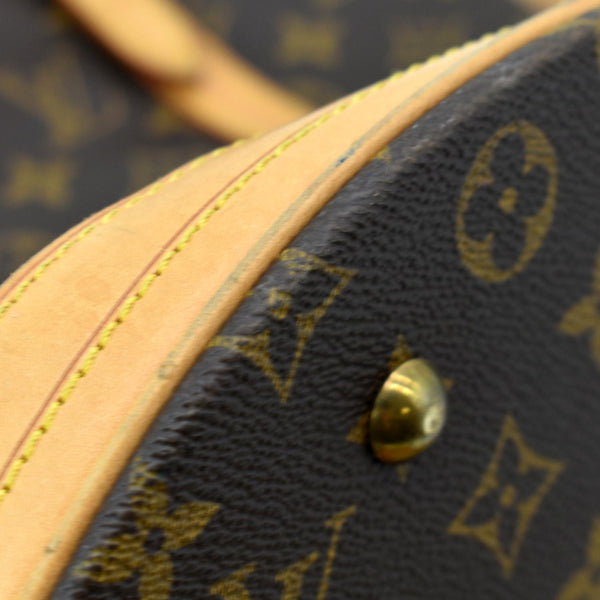 LOUIS VUITTON Bucket GM Monogram Canvas Shoulder Bag Brown