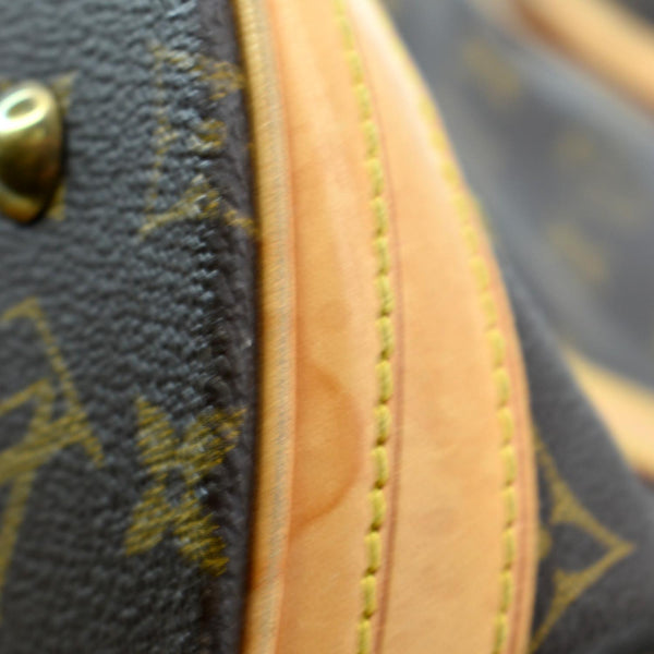 LOUIS VUITTON Bucket GM Monogram Canvas Shoulder Bag Brown