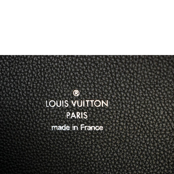 LOUIS VUITTON Hina PM Calf Leather Tote Shoulder Bag Black