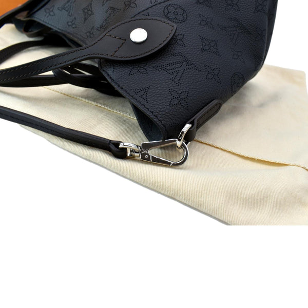 LOUIS VUITTON Hina PM Calf Leather Tote Shoulder Bag Black