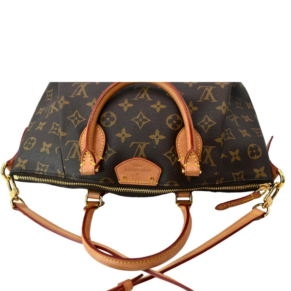 LOUIS VUITTON Turenne PM Monogram Canvas 2Way Shoulder Bag Brown