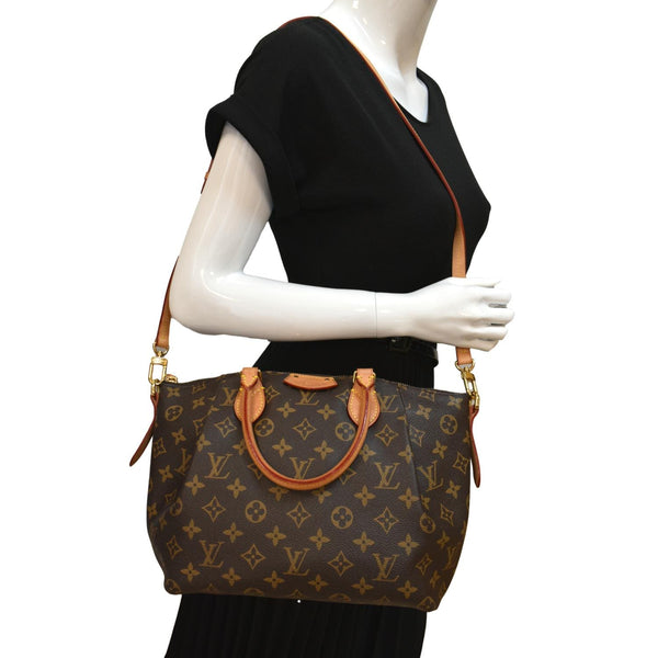 LOUIS VUITTON Turenne PM Monogram Canvas 2Way Shoulder Bag Brown