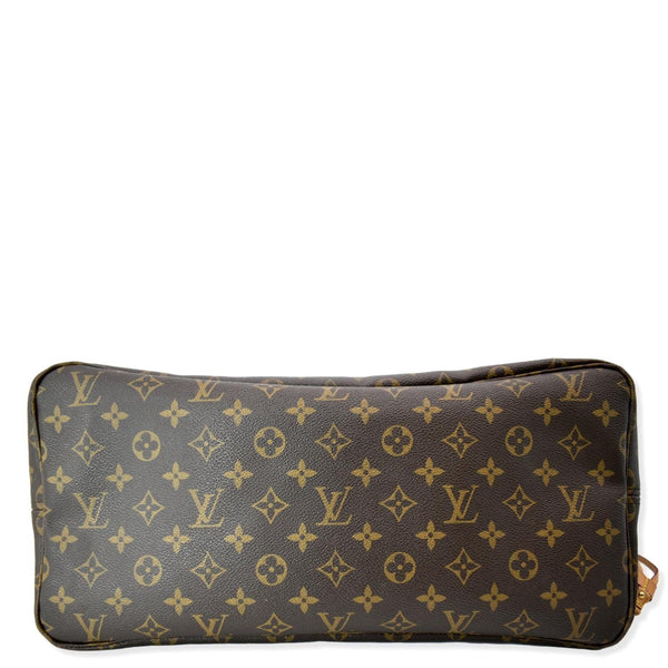 LOUIS VUITTON Neverfull GM Monogram Canvas Tote Bag Brown