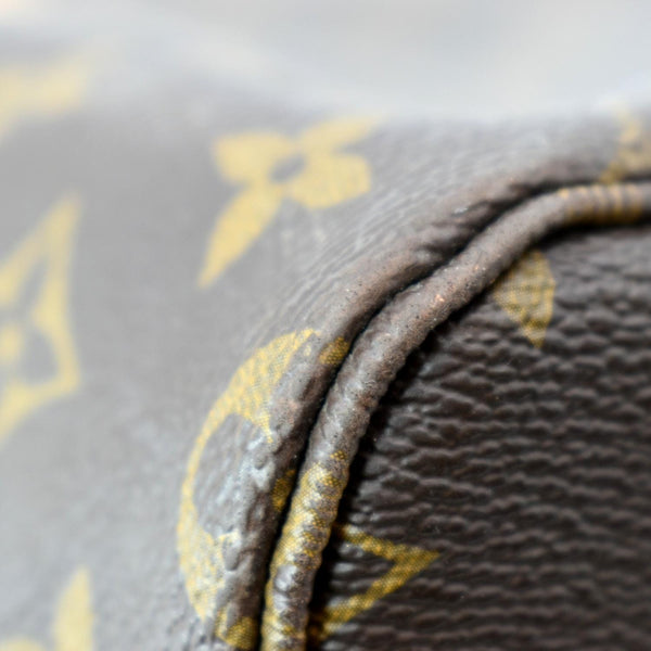 LOUIS VUITTON Neverfull GM Monogram Canvas Tote Bag Brown