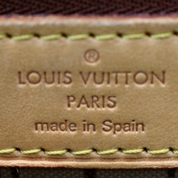 LOUIS VUITTON Neverfull GM Monogram Canvas Tote Bag Brown