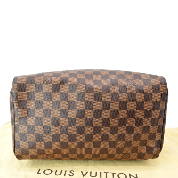 LOUIS VUITTON Speedy 30 Damier Ebene Satchel Bag Brown
