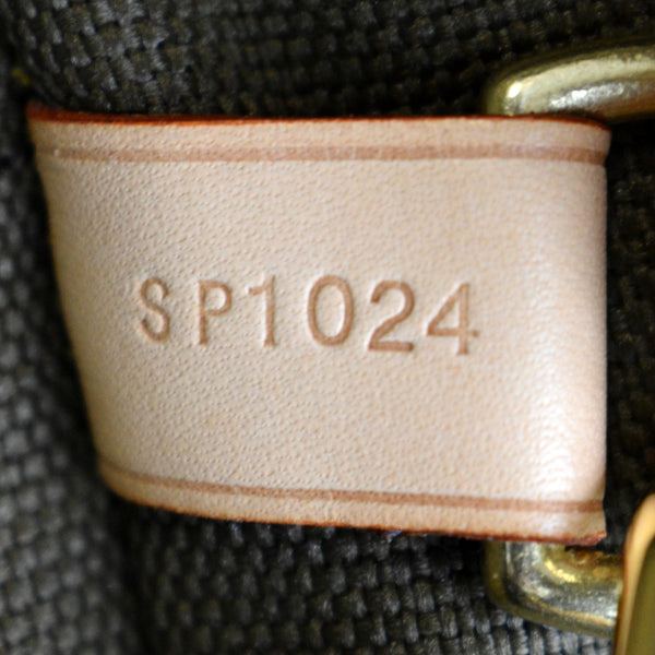 LOUIS VUITTON 3 Hangers Monogram Canvas Garment Bag Brown