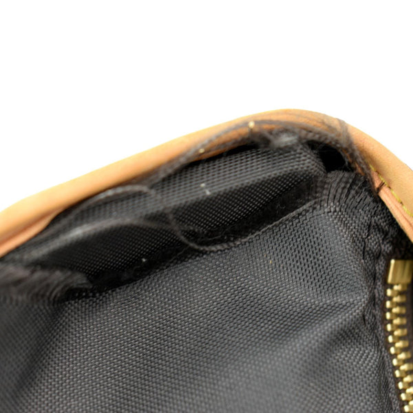 LOUIS VUITTON 3 Hangers Monogram Canvas Garment Bag Brown