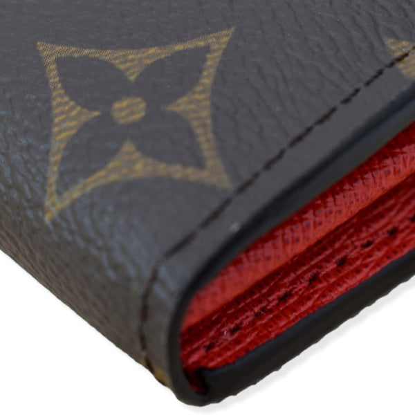 LOUIS VUITTON Monogram Canvas Sarah Wallet Brown