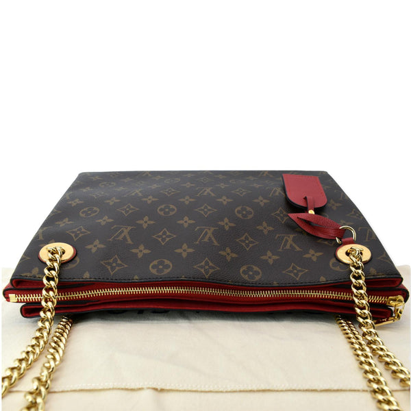 LOUIS VUITTON Surene MM Monogram Canvas Shoulder Bag Cerise