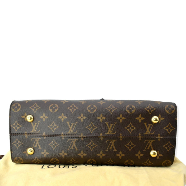LOUIS VUITTON Tuileries Monogram Canvas Shoulder Bag Caramel