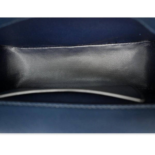 GIVENCHY x Chito Small 4G Graffiti Effect Canvas Leather Shoulder Bag Steel Blue