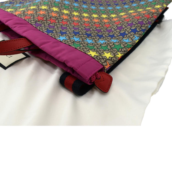 GUCCI Children's Star Print GG Supreme Monogram Backpack Multicolor 550775